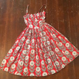 RARE Bernie Dexter red dress!